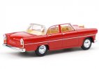 Red 1:64 Scale Diecast Dongfeng CA71 Sedan Golden Dragon Model