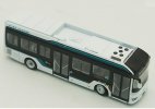 1:120 Scale NO.44 White Diecast Sunwin 9 Series City Bus Model