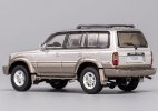 Silver / Black 1:64 Scale Diecast Lexus LX450 SUV Model