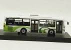 1:76 Scale Green-White Diecast Sunwin SWB6100V5 City Bus Model