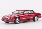 Red / Green / Silver 1:64 Scale Diecast Jaguar XJ X300 Model