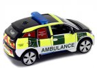 1:64 Scale Tiny Diecast BMW I3 Scottish Ambulance Car Model