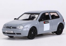 1:64 Scale Gray Diecast VW Golf GTI Mk4 Model