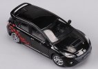 1:64 Scale Black Diecast Mazda 3 MPS Model