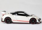 White 1:24 Scale MaiSto Diecast 2018 Honda Acura NSX Model