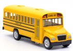 1:100 Scale Yellow Kids Diecast U.S. School Bus Toy