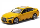 1:34 Scale Red / Blue / Yellow Kids Diecast BMW i4 M50 Toy