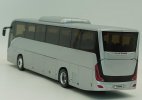 1:43 Scale Silver Diecast Yutong T12E Coach Bus Model