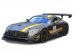 1:24 Scale Gray MotorMax Diecast Mercedes-AMG GT3 Model