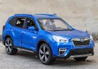 Black / White / Blue 1:30 Kids Diecast 2019 Subaru Forester Toy