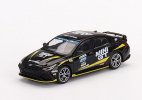 1:64 Scale Black Diecast Hyundai Elantra N Car Model