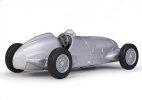 1:36 Scale Silver Welly Diecast 1937 Mercedes-Benz W125 Toy