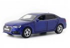 1:32 Scale Kids Blue / Black / White Diecast Audi A4 Car Toy