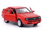 Kids 1:36 Scale Red Welly Diecast 1986 Audi Sport Quattro Toy