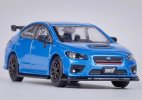 1:64 Blue / White / Black Diecast Subaru Impreza WRX STI Toy