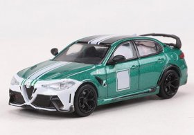 1:64 Scale Green Diecast Alfa Romeo Giulia GTAm Model