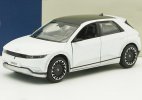 White /Gray /Silver 1:38 Scale Diecast 2022 Hyundai Ioniq 5 Toy