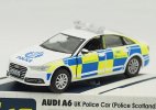 White 1:64 Scale Era Car U.K. Police Diecast Audi A6 Model