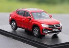 1:43 Scale Red / Blue Diecast 2020 VW Tayron X Model