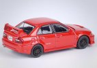 1:64 Black /White /Red Diecast Mitsubishi Lancer Evolution V Toy