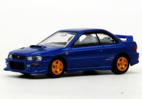 Blue NO.30 Diecast Subaru Impreza WRX Type STi Version Toy