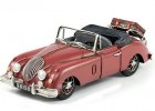 Red Handmade Medium Scale Tinplate 1959 Jaguar XK150 Model