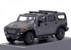 Kids 1:64 Scale Gray Diecast 2008 Hummer H2 Toy