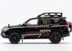 1:64 Scale Black Diecast Toyota Land Cruiser Prado 150 Model