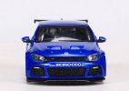 1:64 Scale Blue Diecast VW Scirocco R Racing Car Model