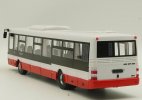 1:43 Scale Abrex White-Red Plastic Czech SOR NB12 City Bus Model