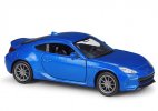 Kids 1:36 Scale Blue Welly Diecast Subaru BRZ Car Toy