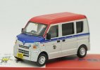 Silver-Red Era Car 1:64 Diecast Nissan NV100 Clipper Van Model