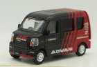 Era Car Red-Black 1:64 Scale Diecast Suzuki Every Van Model