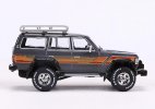 1:64 Scale Gray Diecast Toyota Land Cruiser LC60 Model