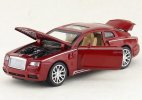 1:32 Scale Red / Blue / Golden Diecast Rolls-Royce Phantom Toy