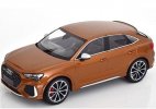 Dark Green / Orange 1:18 Diecast 2019 Audi RS Q3 Sportback Model