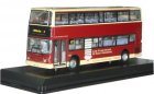 Wine Red 1:76 Scale CMNL Die-Cast Dennis Trident Double-Deck Bus