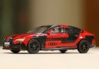 Red-Black 1:64 Scale Diecast Audi RS7 Sportback Quattro Model