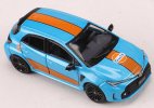 1:64 Scale Blue Gulf Diecast Toyota Corolla GR Model