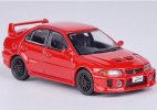 1:64 Black /White /Red Diecast Mitsubishi Lancer Evolution V Toy