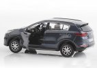 Blue / Silver / Red 1:38 Scale Diecast 2017 Kia Sportage Toy