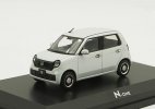 1:43 Scale White / Red / Silver Diecast 2020 Honda N-One Model