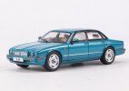 Black / Blue 1:64 Scale Diecast Jaguar XJR Model