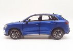 White / Blue / Orange 1:18 Scale Diecast 2019 Audi Q3 SUV Model