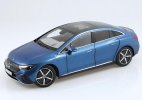 1:18 Scale Blue Diecast 2022 Mercedes-Benz EQE V295 Model