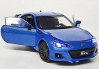 1:32 Scale White / Blue Kids Diecast Subaru BRZ Toy