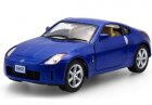 Red / Blue / Silver Kids 1:34 Scale Diecast Nissan 350Z Toy