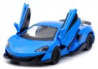 Blue / Orange / Black 1:36 Scale Kids Diecast McLaren 600LT Toy