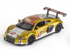 Black / White / Blue / Golden 1:32 Scale Diecast Audi R8 LMS Toy