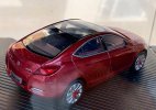 1:43 Scale Red Diecast 2008 Trumpchi 4-Door Coupe Model